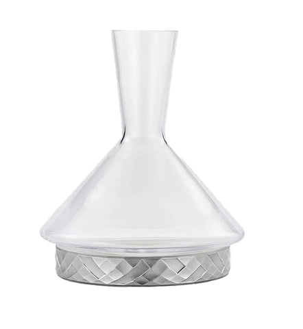 Pewter and Glass Frost Decanter by Royal Selangor