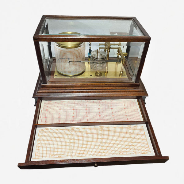Gluck Barograph in a Rosewood Case - Secondhand