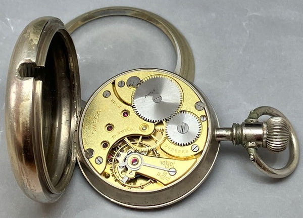 Omega Open Faced Pocket Watch - Secondhand