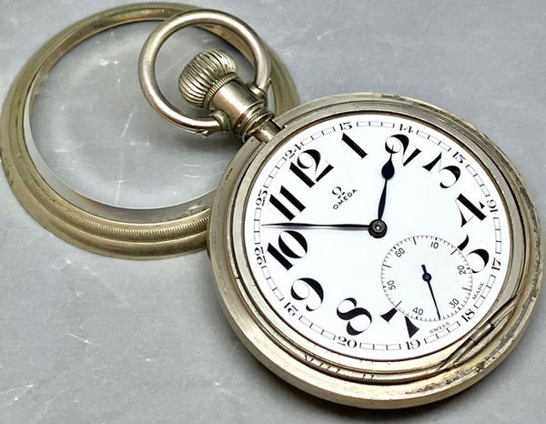 Omega Open Faced Pocket Watch - Secondhand
