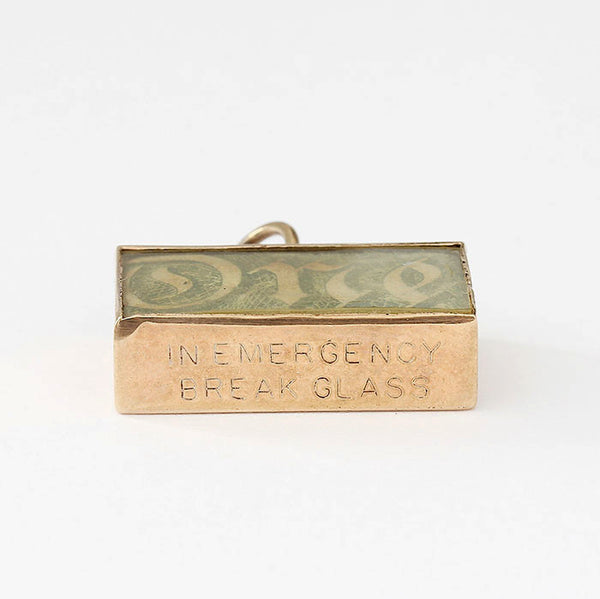 one pound note vintage charm gold