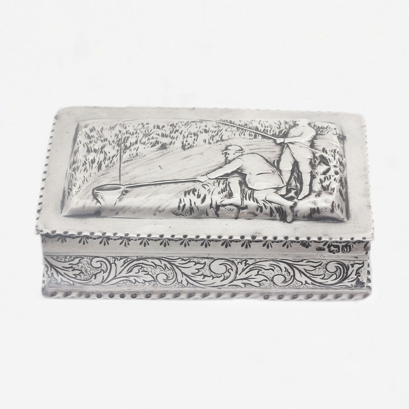 Victorian  Silver Box Hallmarked 1887