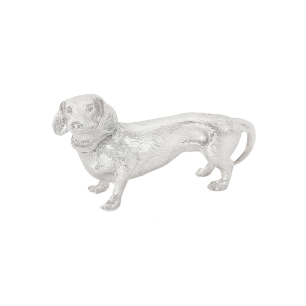 Sterling Silver Dachshund Dog Figure